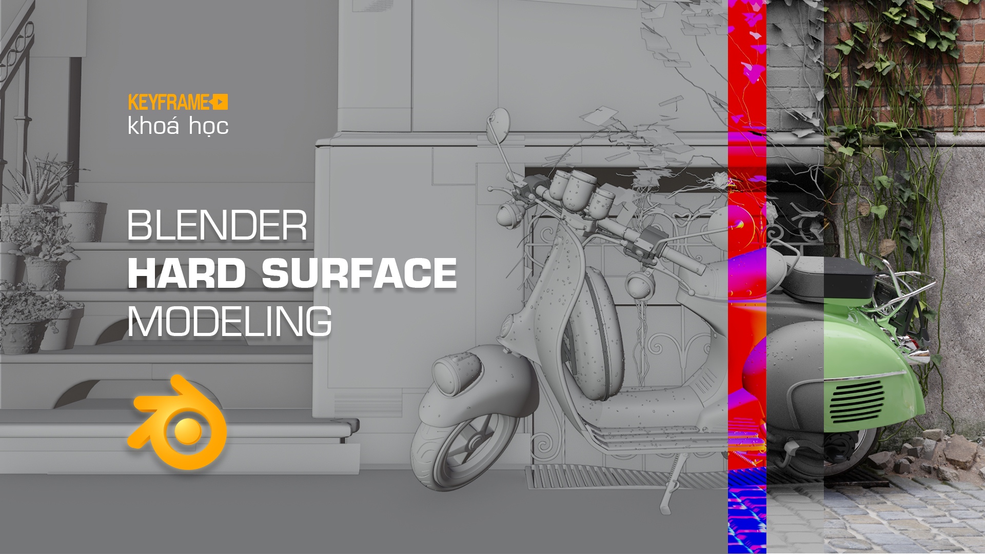 Blender & Maya Hard Surface Modeling