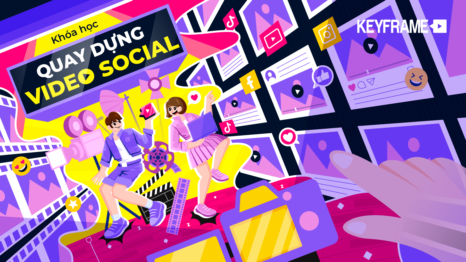 Khóa Học Quay Dựng Video Social