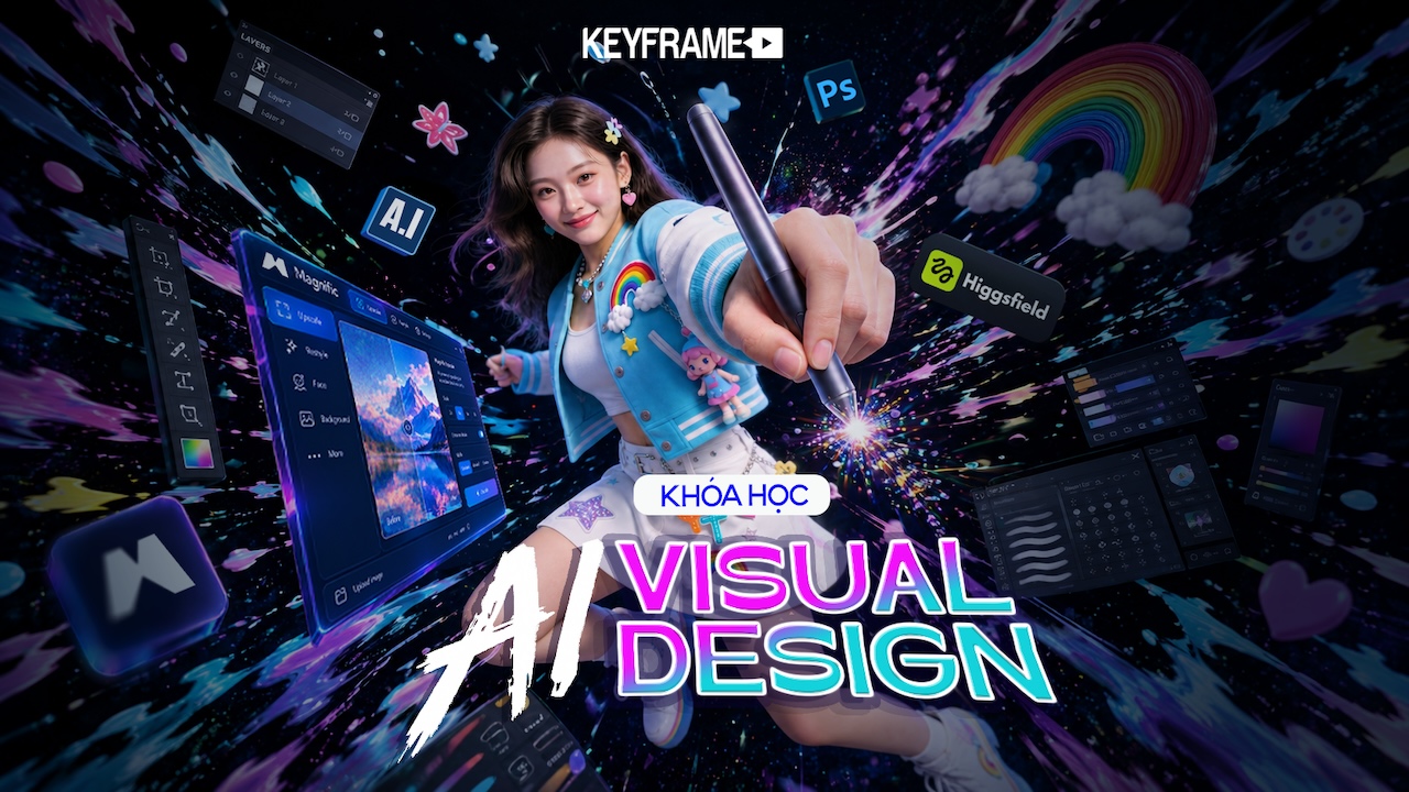 Khóa học Thiết Kế A.I Visual Design