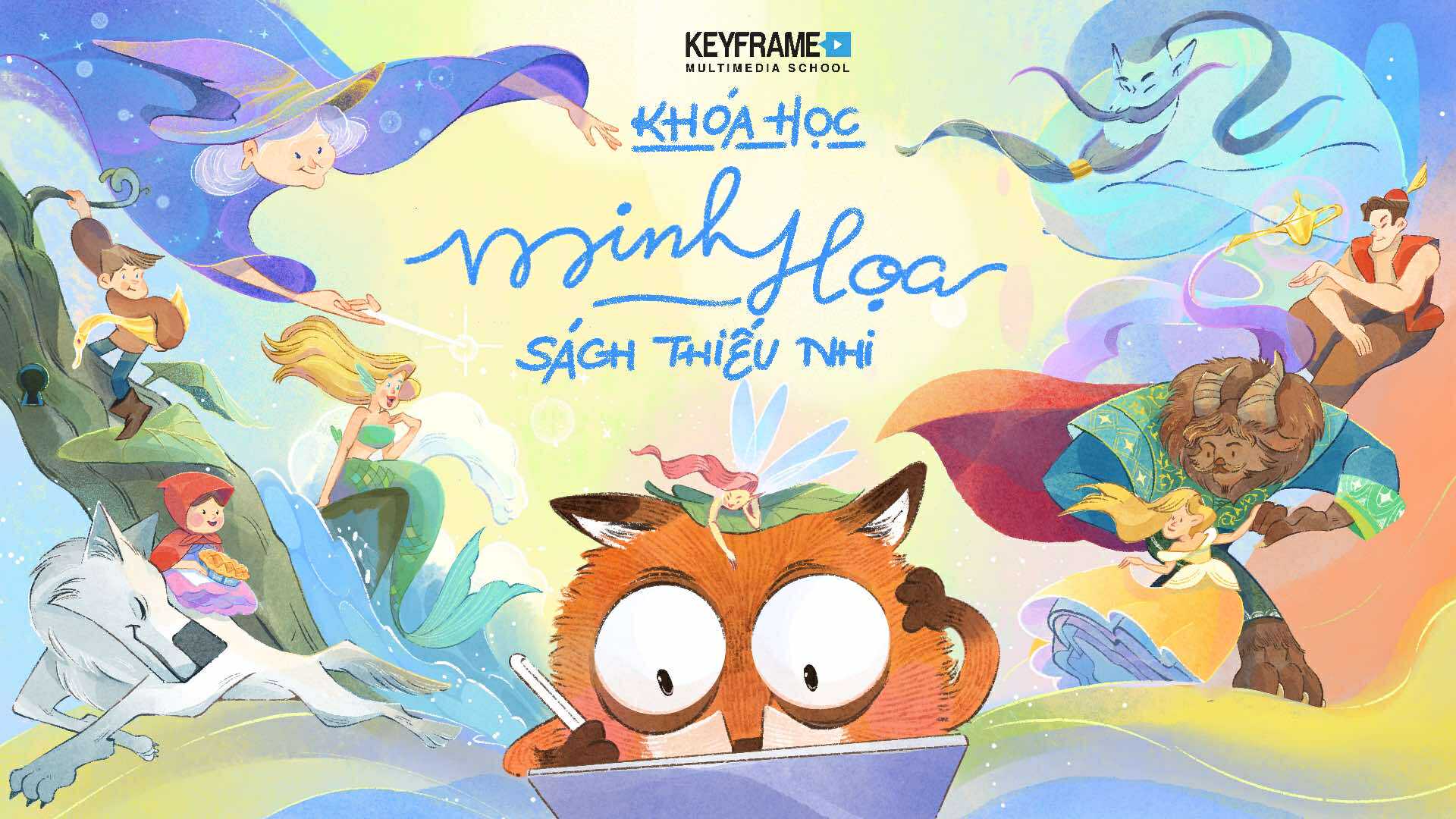 Khóa học Vẽ Minh Họa Sách Thiếu Nhi