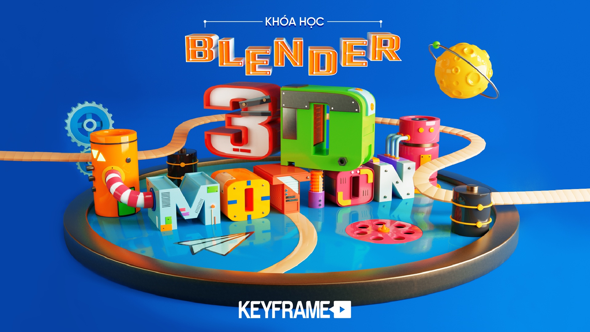 Khoá học Blender 3D Motion