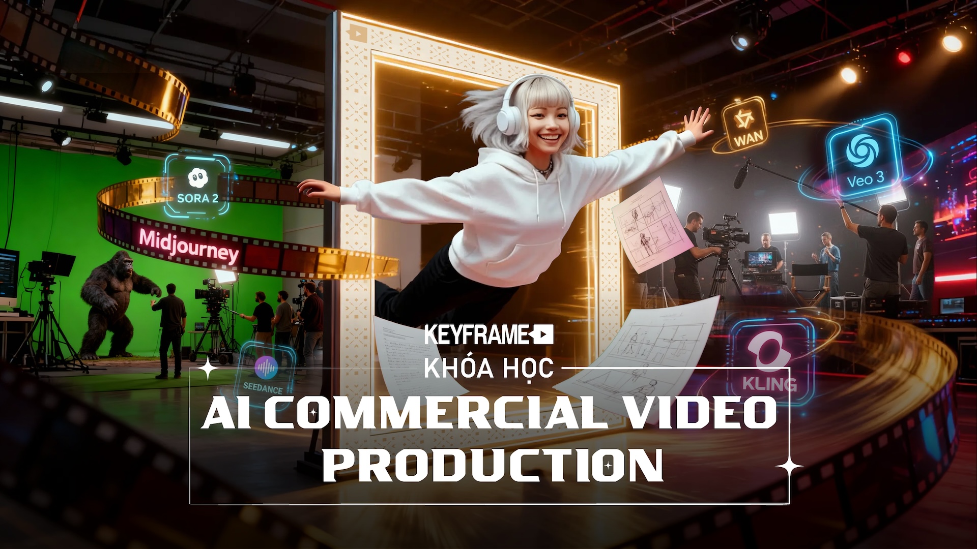 Khóa Học AI Commerical Video Production