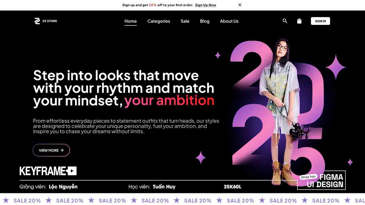 ZS Store Website