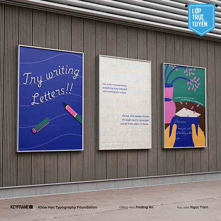 Try writing letters!!