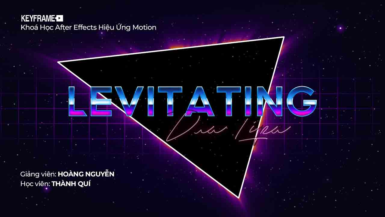 Lyric Video Levitating