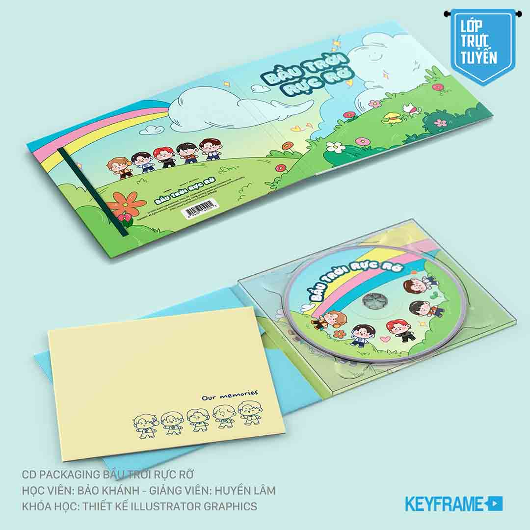 CD Packaging "Bầu Trời Rực Rỡ"