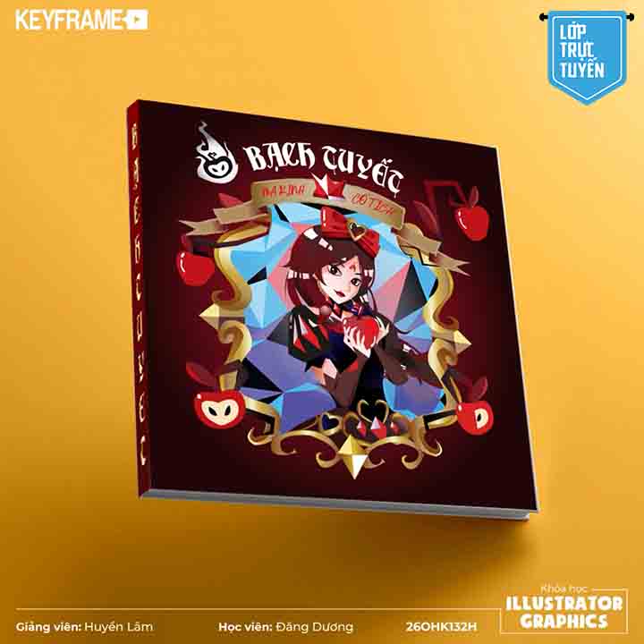 Book cover & Character Bạch Tuyết
