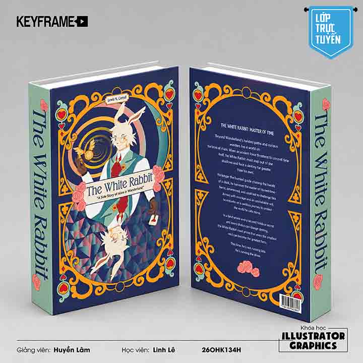 CHARACTER & BOOK COVER DESIGN: The White Rabbit