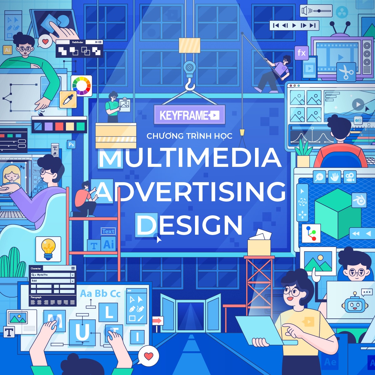 Chương Trình Học Multimedia Advertising Design