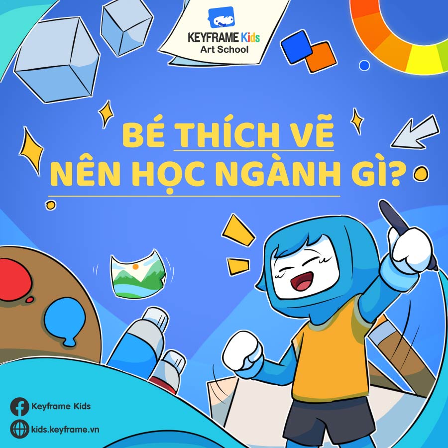 Bé Thích Vẽ Nên Học Ngành Gì?