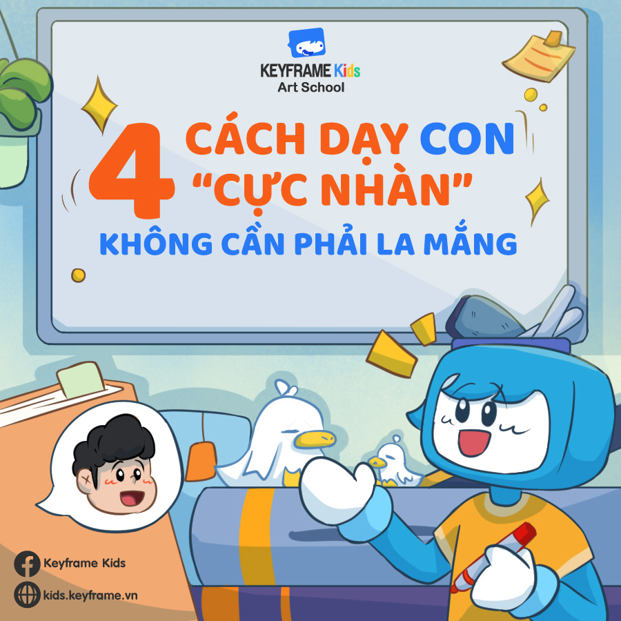 4 cách dạy con “cực nhàn” không cần phải la mắng