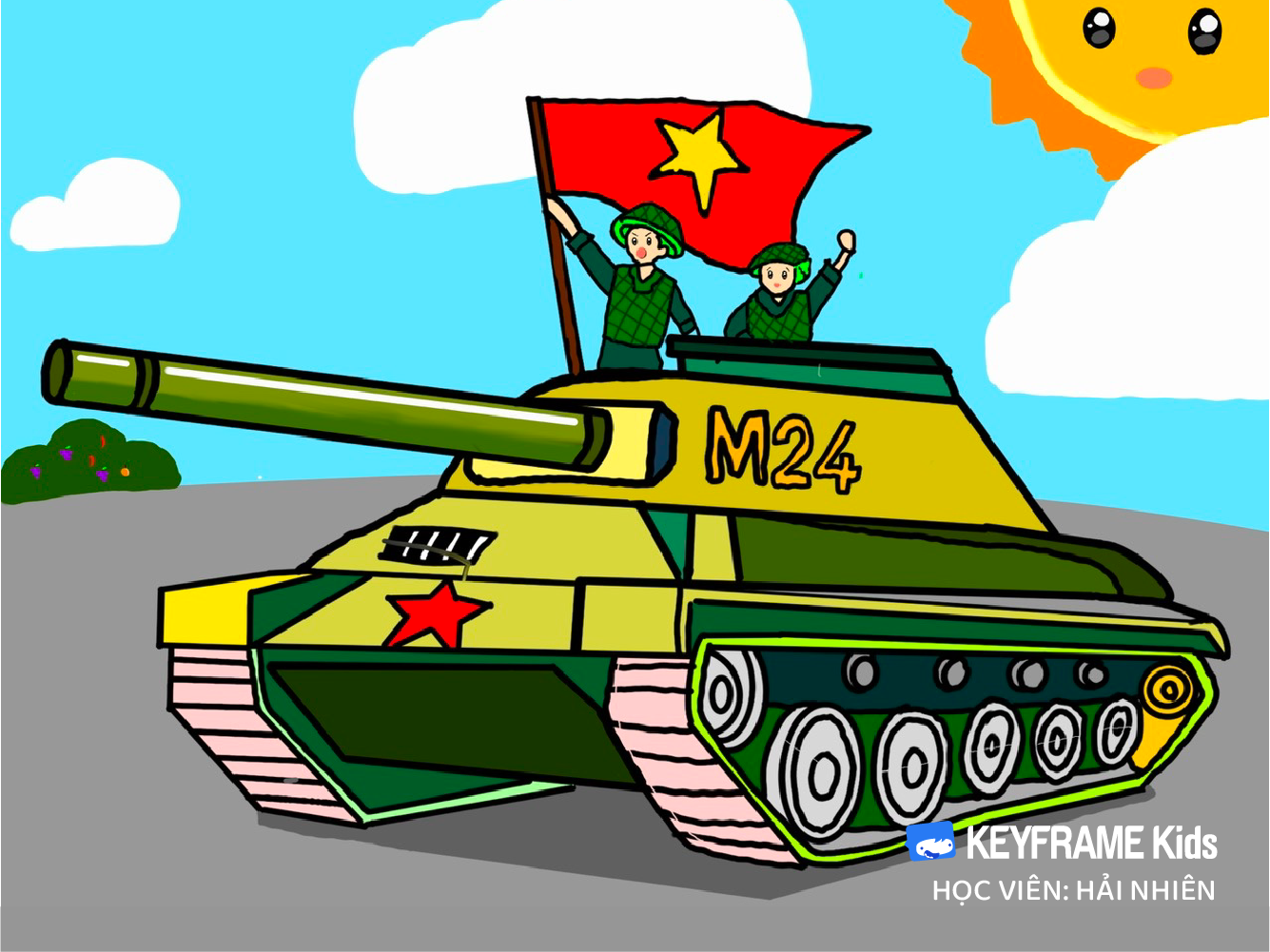Vẽ Xe Tăng